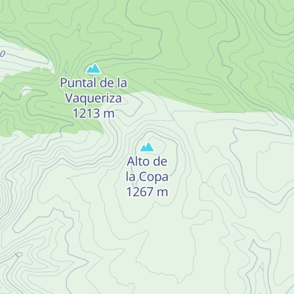 Map of Alto de la Copa