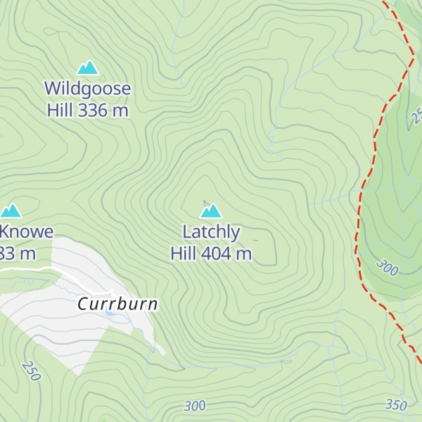 Map of Latchly Hill
