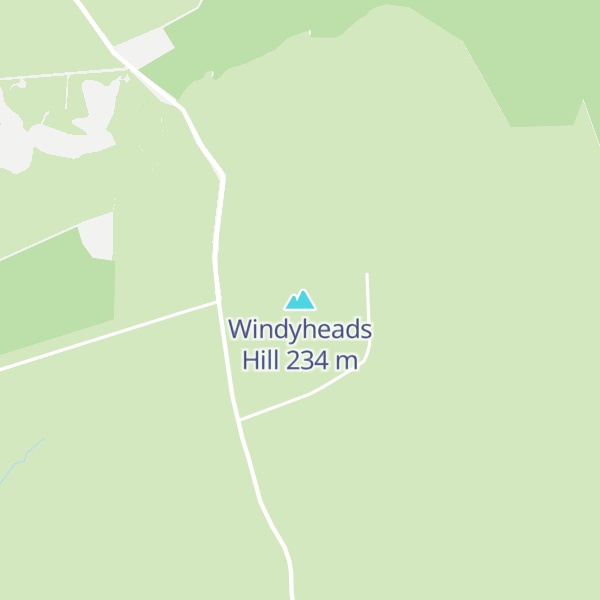 Map of Windyheads Hill