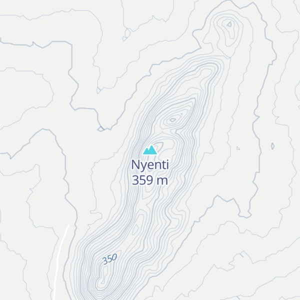 Map of Nyenti