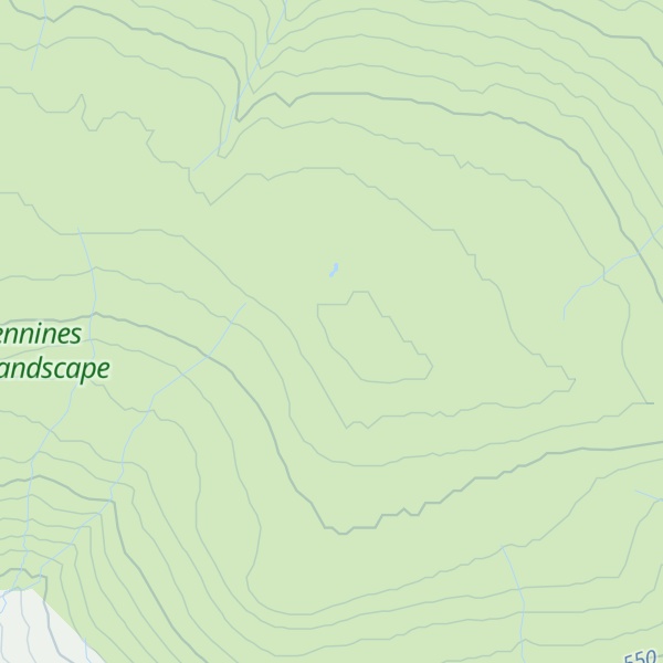 Map of Stangend Rigg