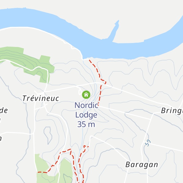 Map of La Vilaine