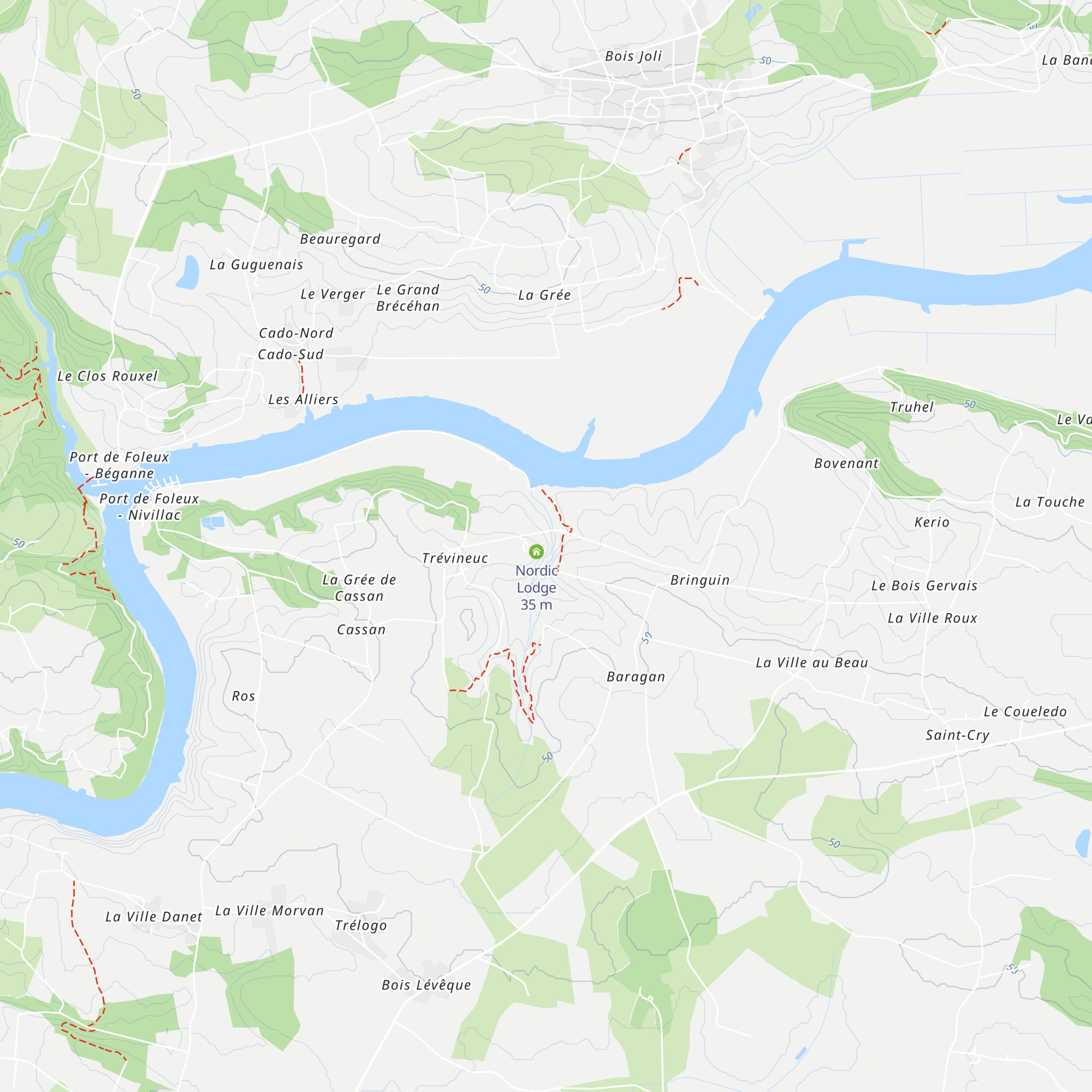 La Vilaine map