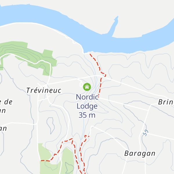 Map of Nordic Lodge