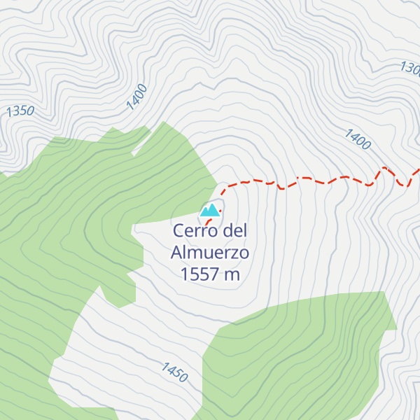 Map of Cerro del Almuerzo