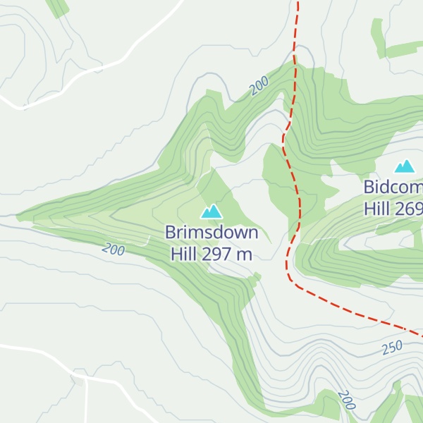 Map of Brimsdown Hill