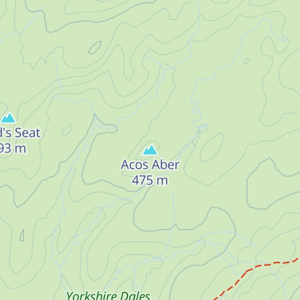 Map of Acos Aber