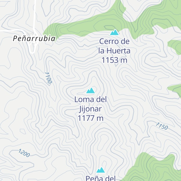 Map of Loma del Jijonar