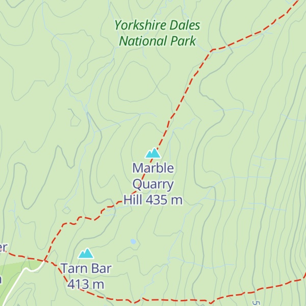 Map of Marble Quarry Hill