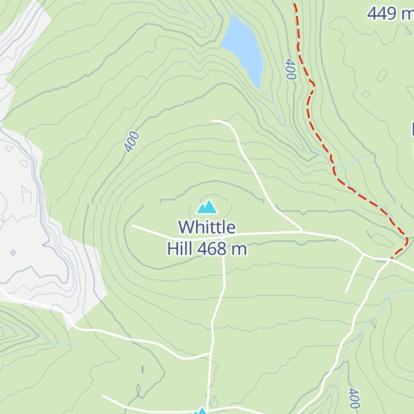 Map of Whittle Hill