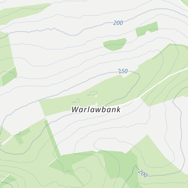 Map of Horseley Hill