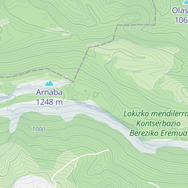 Map of Otzamendi
