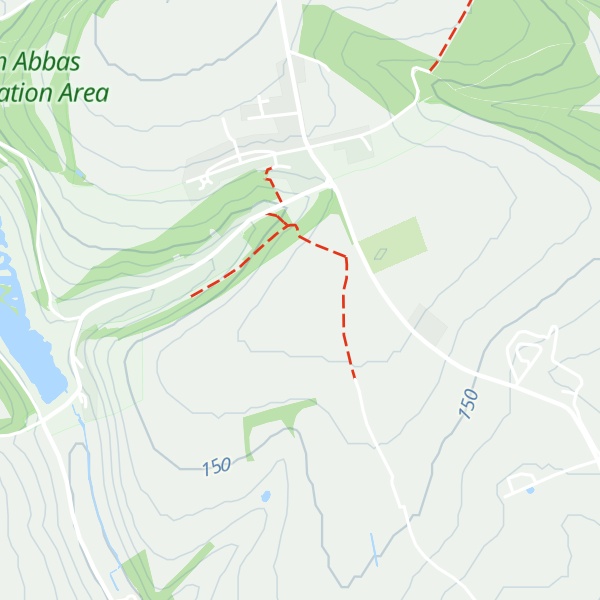 Map of Luccombe Hill