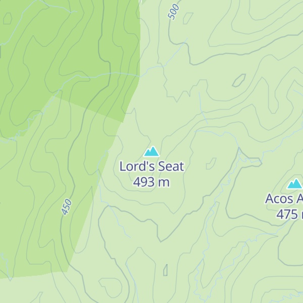 Map of Lord's Seat