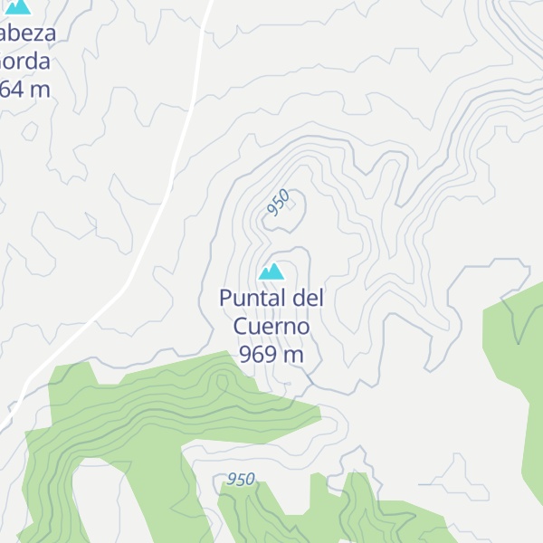 Map of Puntal del Cuerno