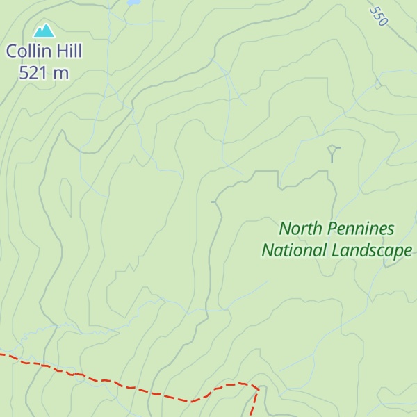 Map of Bields Hill