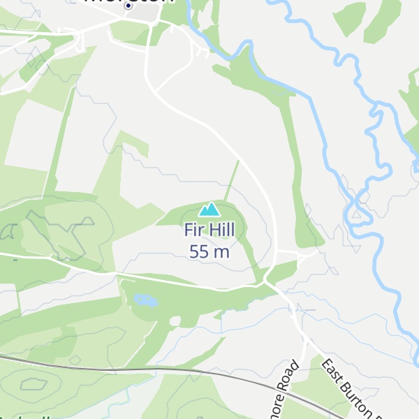 Map of Fir Hill