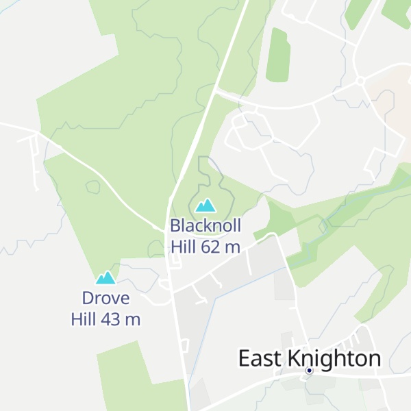 Map of Blacknoll Hill