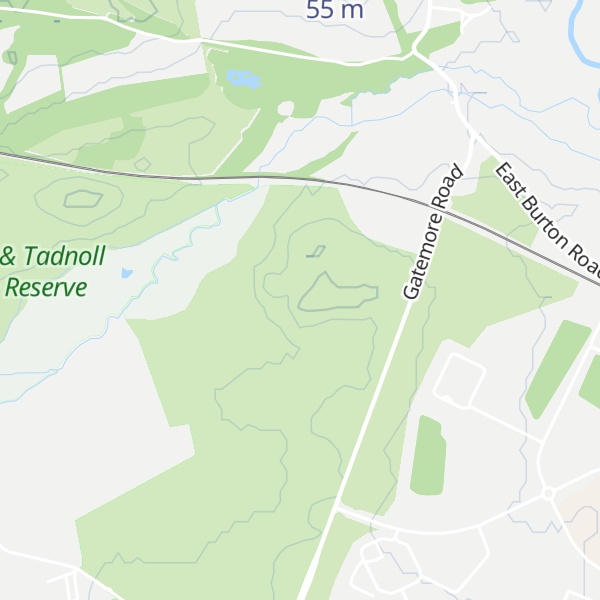 Map of Whitcombe Hill