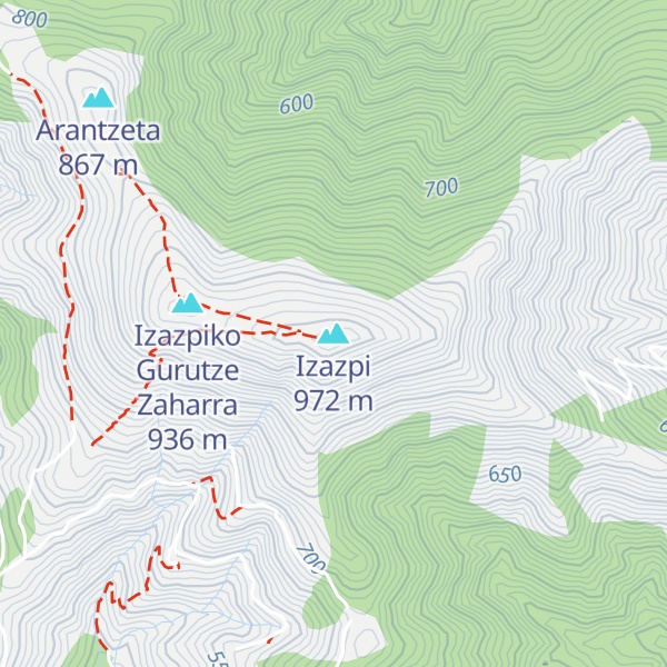 Map of Izazpi