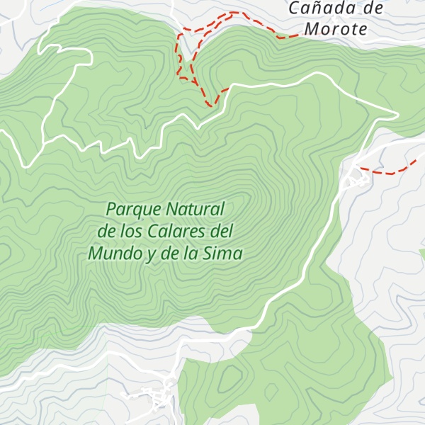 Map of Cerro de San Cristóbal