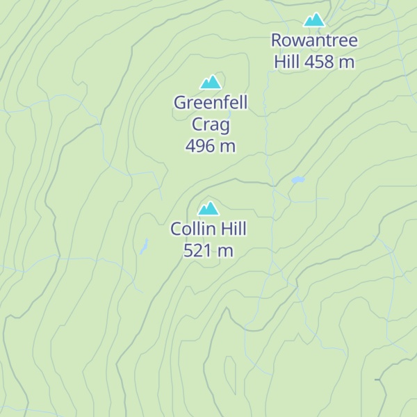 Map of Collin Hill