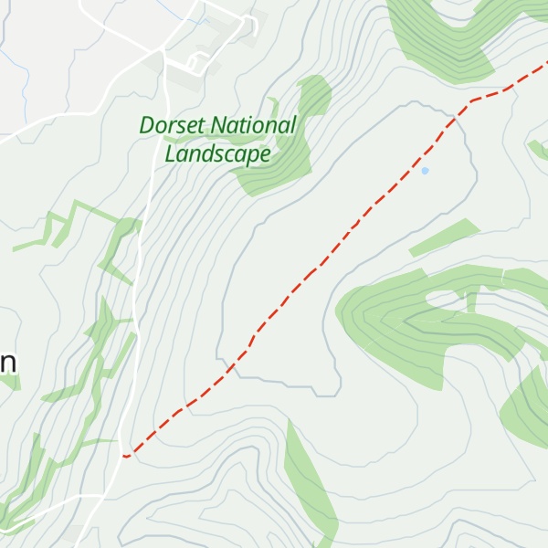 Map of Bell Hill