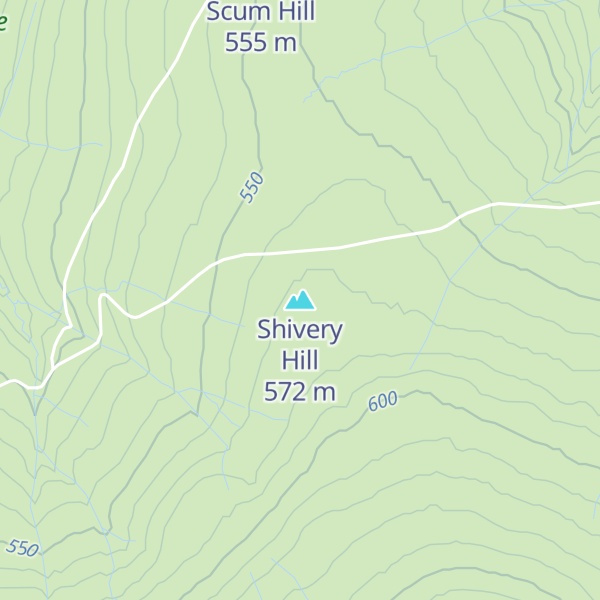 Map of Shivery Hill