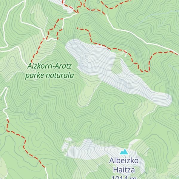 Map of Refugio Apota Aterpea