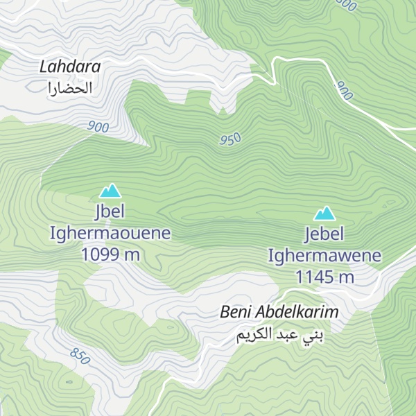 Map of Ghar Ben Aiss