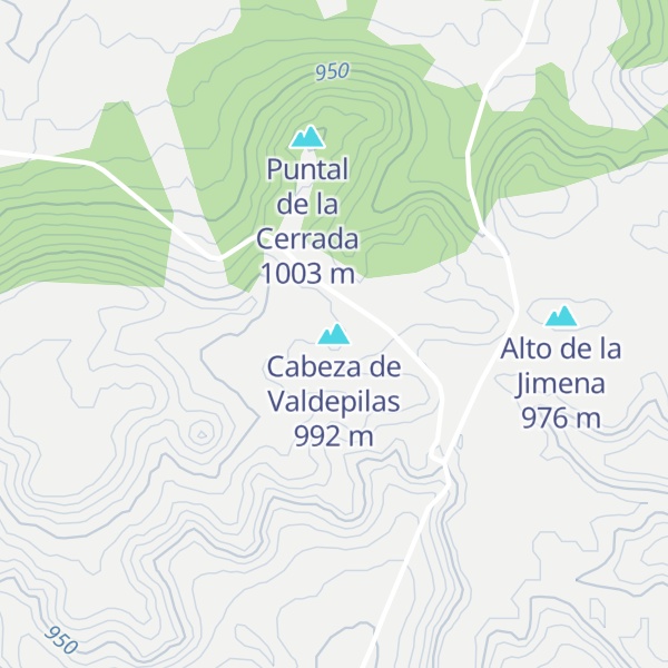 Map of Cabeza de Valdepilas