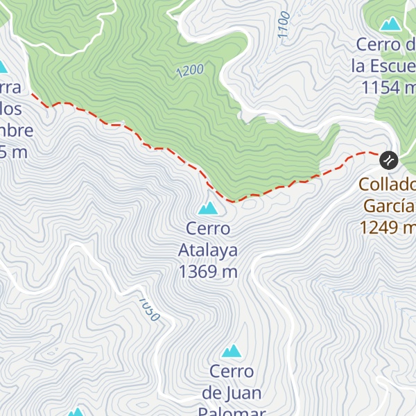 Map of Cerro Atalaya