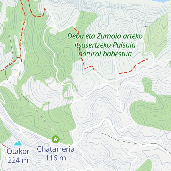 Map of Txokotogaña