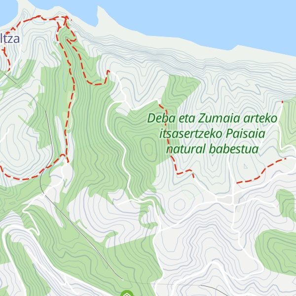 Map of Arantzagaña