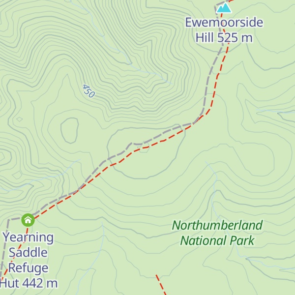 Map of Lamb Hill