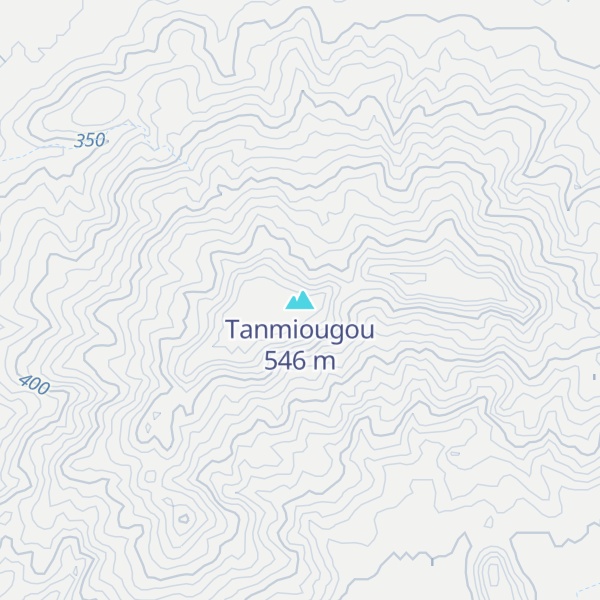 Map of Tanmiougou