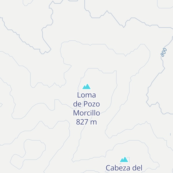 Map of Loma de Pozo Morcillo