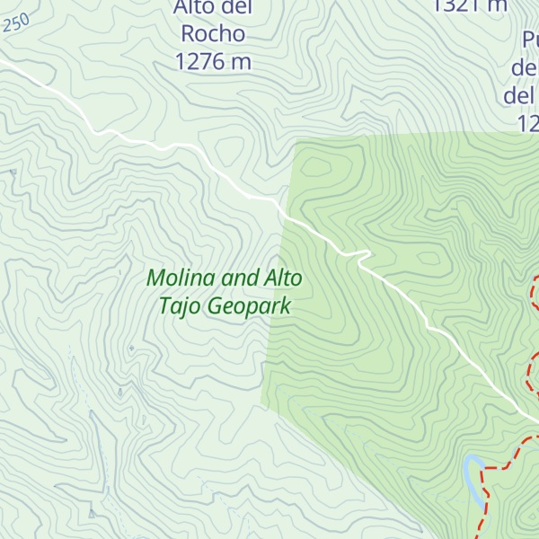 Map of Peñón del Moral