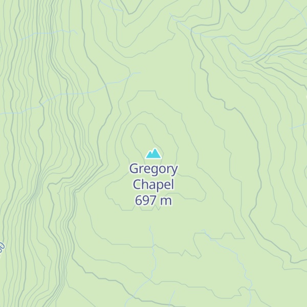 Map of Gregory Chapel