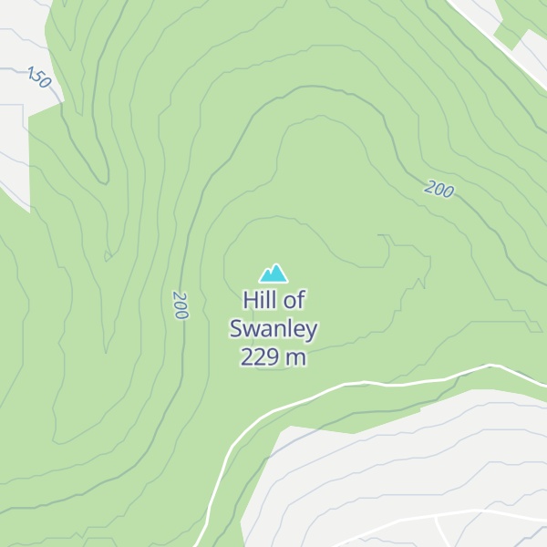Map of Hill of Swanley