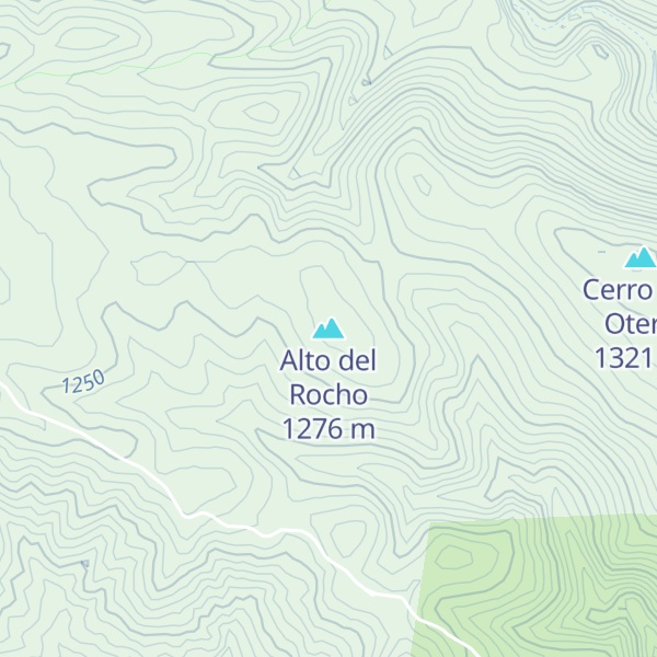 Map of Alto del Rocho