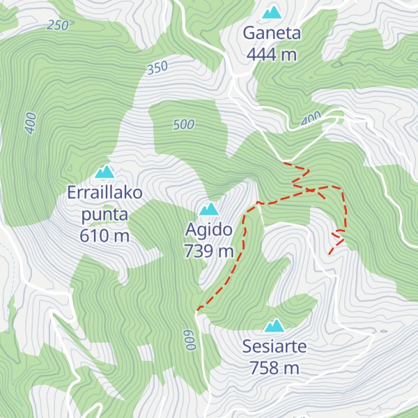 Map of Agido