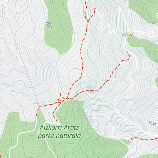 Map of Arranoaitz