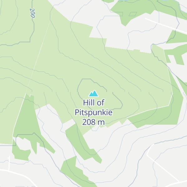 Map of Hill of Pitspunkie