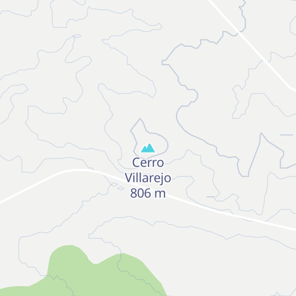 Map of Cerro Villarejo