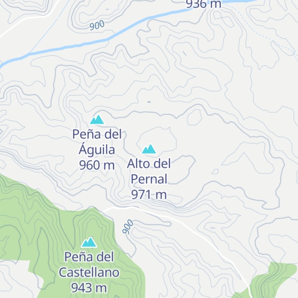 Map of Alto del Pernal