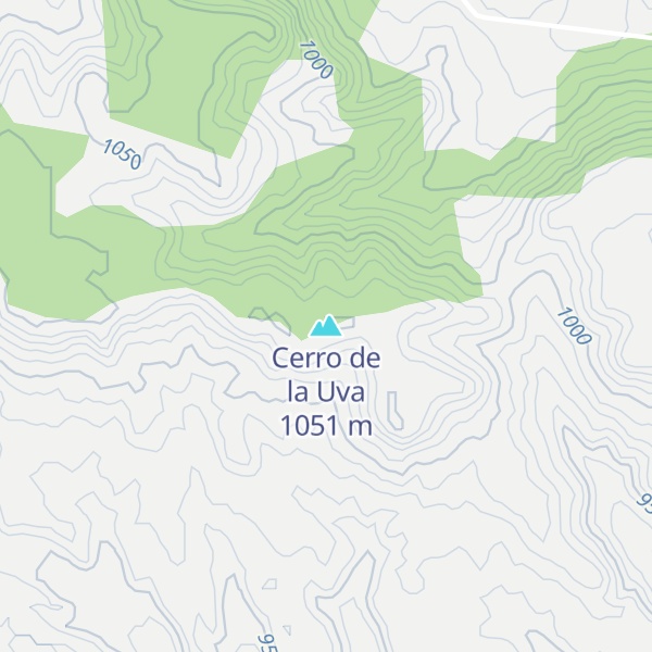Map of Cerro de la Uva