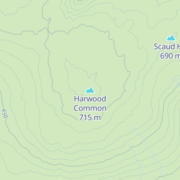 Map of Harwood Common