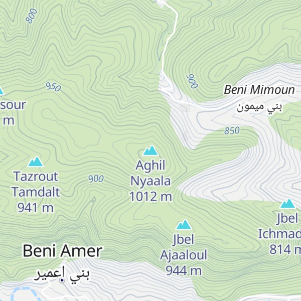 Map of Aghil Nyaala
