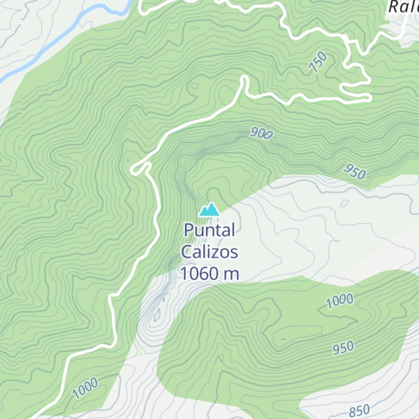 Map of Puntal Calizos